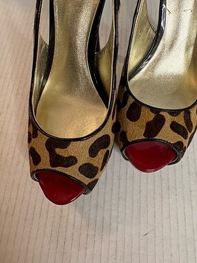 Guess Stilettos multi pony heels